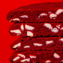 Load image into Gallery viewer, Red Velvet & Belgian White Chocolate Cookies 2Pac
