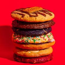 Load image into Gallery viewer, Ube & Belgian White Chocolate Cookies 2Pac