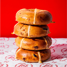 Load image into Gallery viewer, Bagel - Hot Cross Bagel (Available from 13/3)