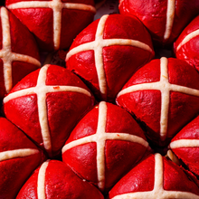 Load image into Gallery viewer, Red Velvet Hot X Bun 6-Pack (Available from 13/3)