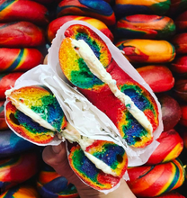 Load image into Gallery viewer, Rainbow Bagel