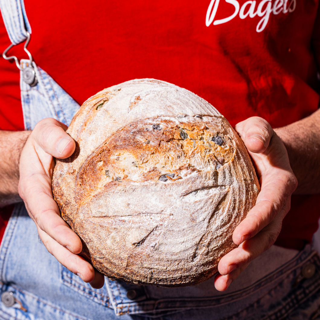 Olive & Rosemary Sourdough Boule - 2 DAYS NOTICE REQ'D