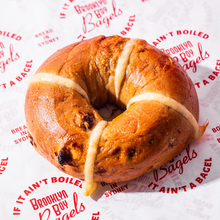Load image into Gallery viewer, Bagel - Hot Cross Bagel (Available from 13/3)

