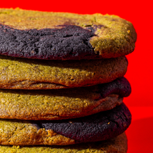 Load image into Gallery viewer, Ube &amp; Matcha Marbled Cookies 2Pac
