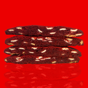 Red Velvet & Belgian White Chocolate Cookie