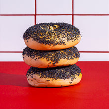 Load image into Gallery viewer, Bagel – Black Sesame
