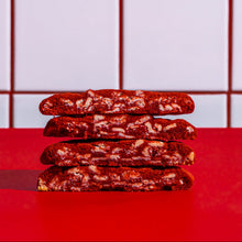 Load image into Gallery viewer, Red Velvet &amp; Belgian White Chocolate Cookies 2Pac
